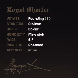 Charter #1768