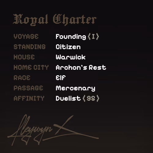 Charter #3875