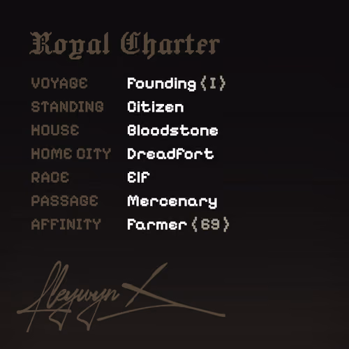 Charter #1201
