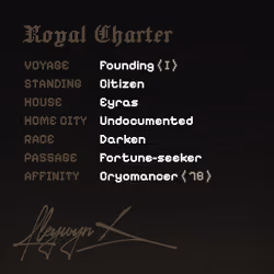 Charter #3257