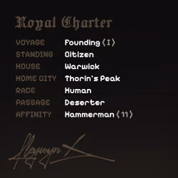 Charter #2875