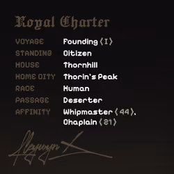 Charter #731