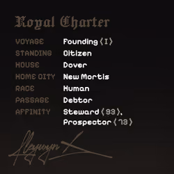 Charter #875