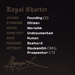 Charter #1950