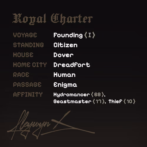 Charter #1525