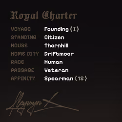 Charter #804