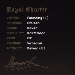 Charter #554