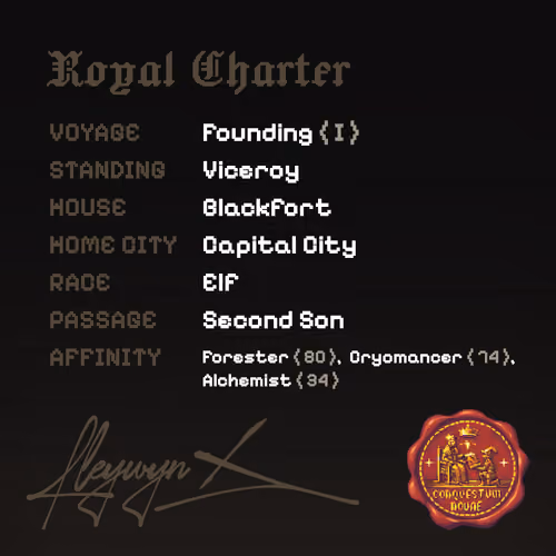 Charter #184 (Viceroy)