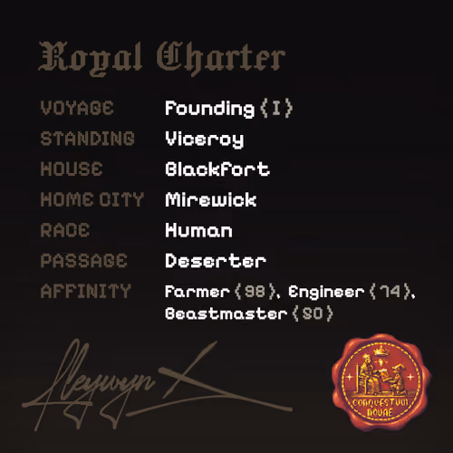 Charter #186 (Viceroy)