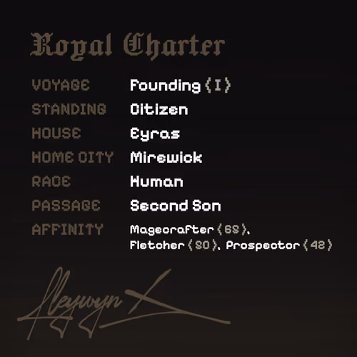 Charter #2505