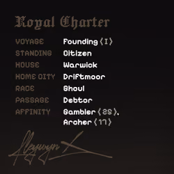 Charter #2109