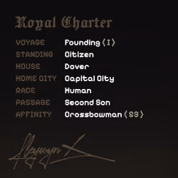 Charter #3603