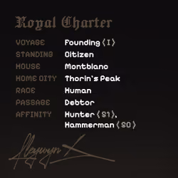 Charter #3483