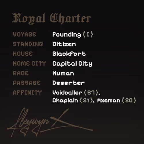 Charter #3284