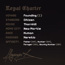 Charter #3736