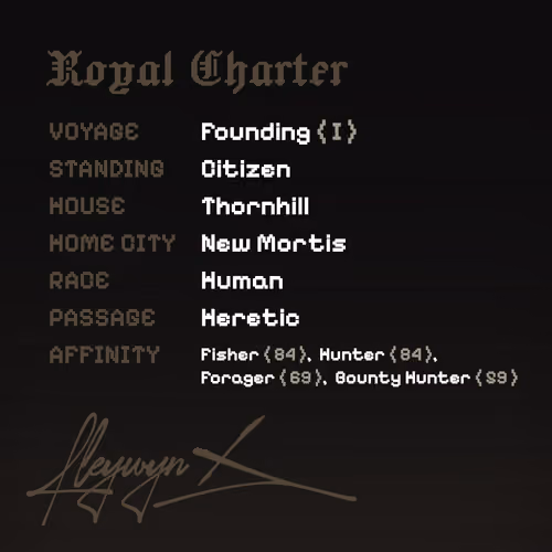 Charter #3736