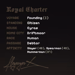Charter #3208