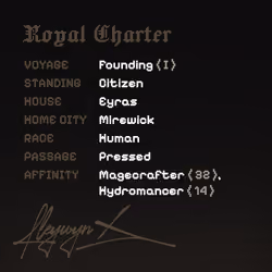 Charter #3600