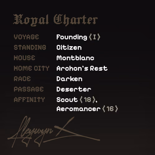 Charter #1816