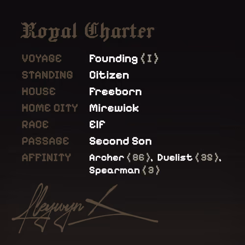 Charter #3855