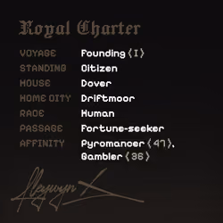 Charter #1560