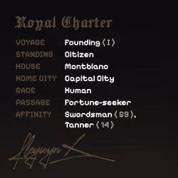 Charter #747