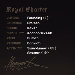 Charter #2075