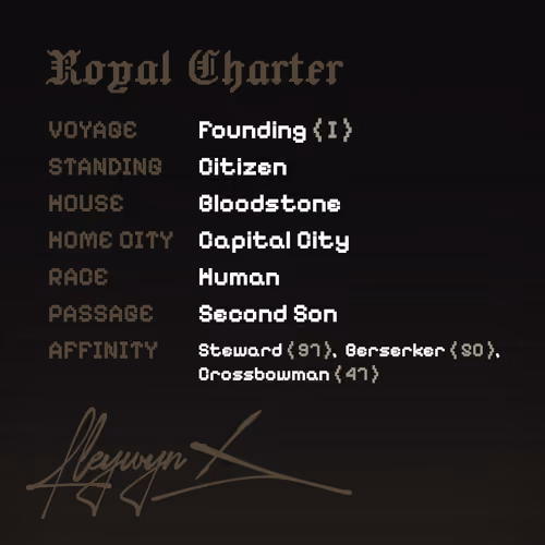 Charter #3484