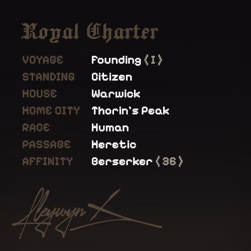 Charter #3575