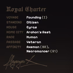Charter #3696
