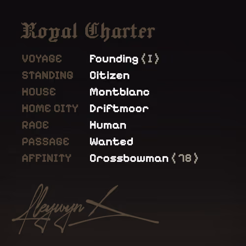 Charter #1734