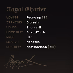 Charter #2889