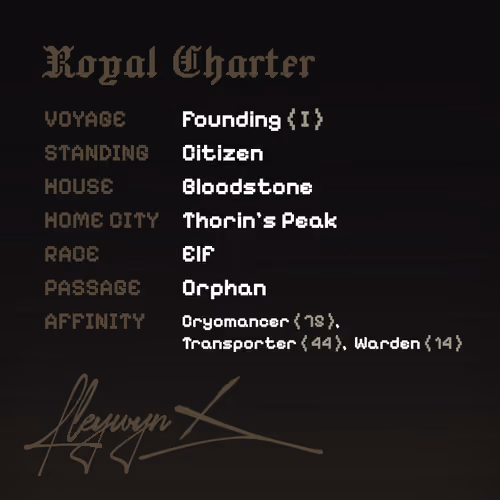 Charter #3170