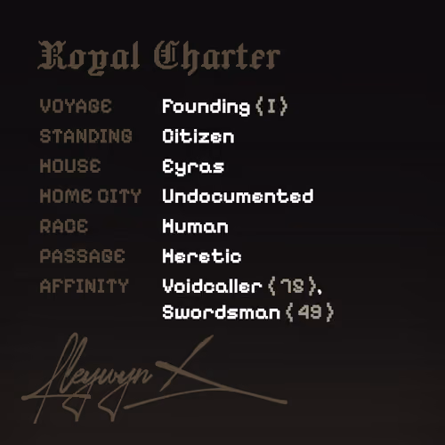 Charter #3953