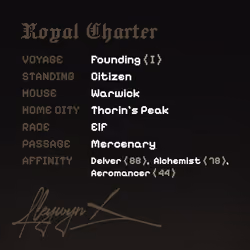 Charter #620