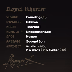 Charter #2518