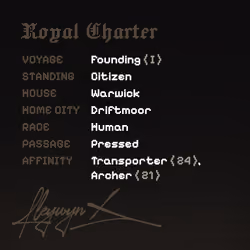 Charter #4022