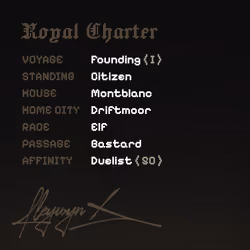 Charter #805