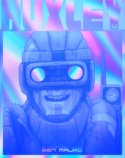 HUXLEY Comic: Issue 4 - Holographic #9