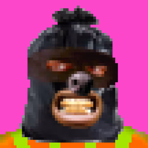Trash Bag Heroes By Loosetooth