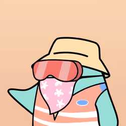 PASTEL PENGUIN #1555