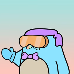 PASTEL PENGUIN #448