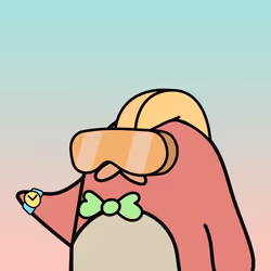 PASTEL PENGUIN #640