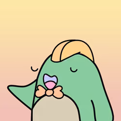 PASTEL PENGUIN #1422