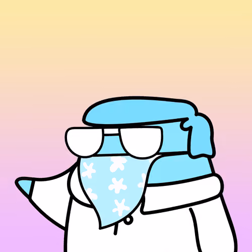 PASTEL PENGUIN #398