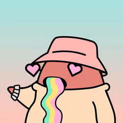 PASTEL PENGUIN #870