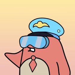 PASTEL PENGUIN #1296