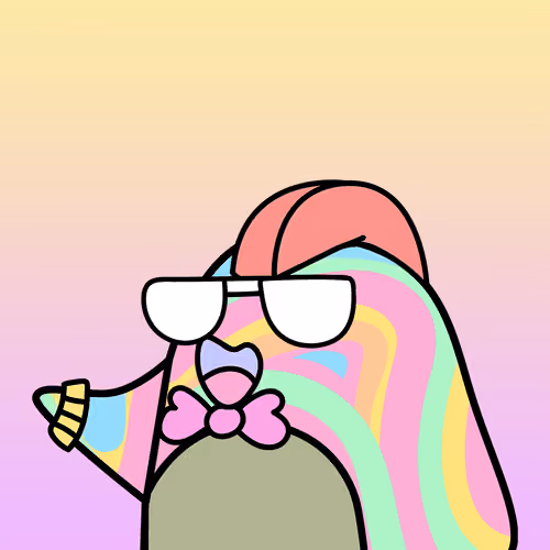 PASTEL PENGUIN #1439