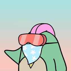 PASTEL PENGUIN #1096