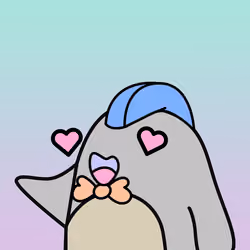 PASTEL PENGUIN #1419